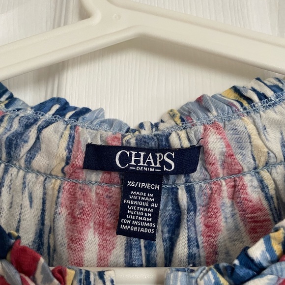 Chaps Multi-Coloured Short Sleeve Shirt - Picture 3 of 5